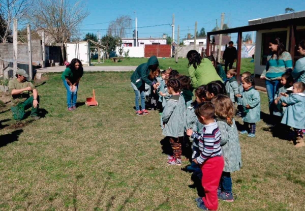 Actividad en CAIF Vida y Educación